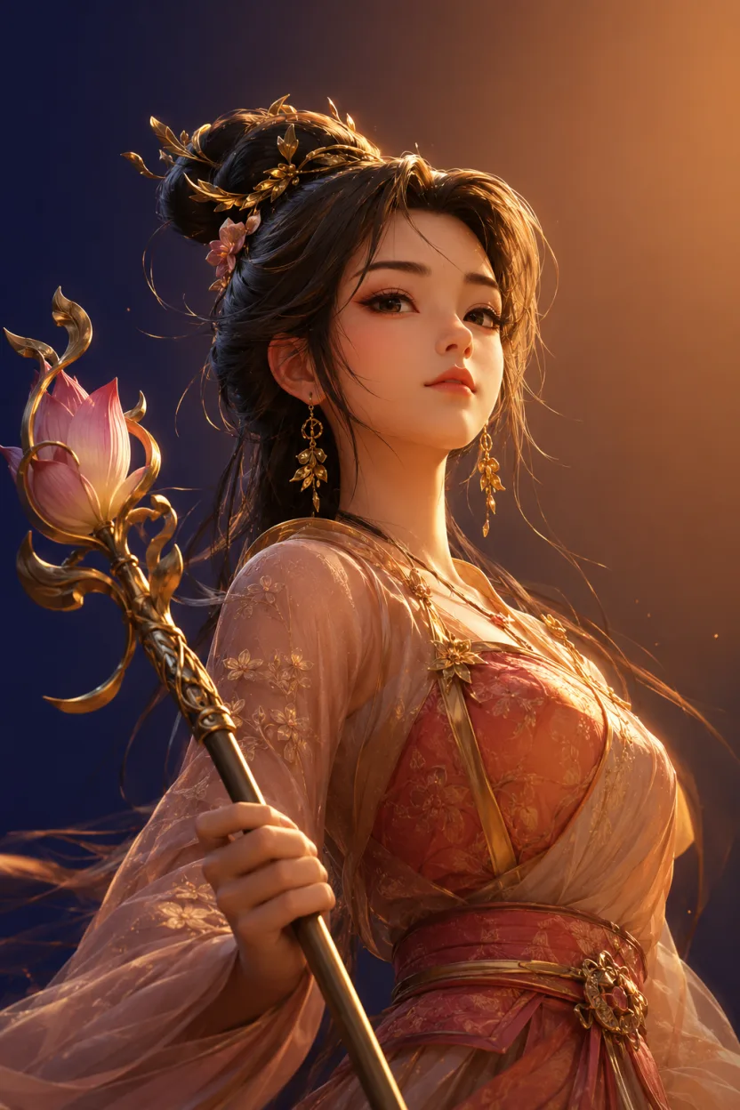 何仙姑 · 唯一女仙 · 荷花