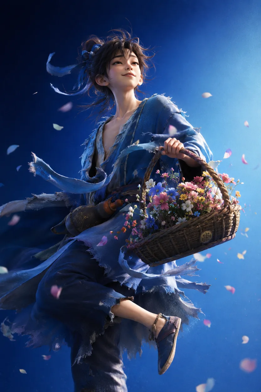 蓝采和 · 行走的花篮 · 少年气
